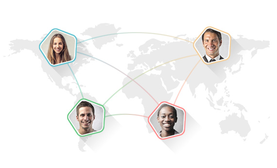 Collaboration map